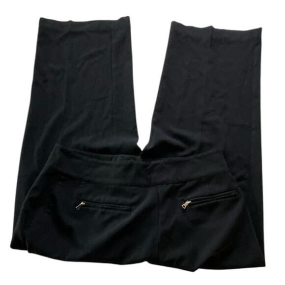 Chicos Pants Womens 2 Wide Leg Flat Front Minimalist Casual Officewear Trouser - Picture 6 of 9